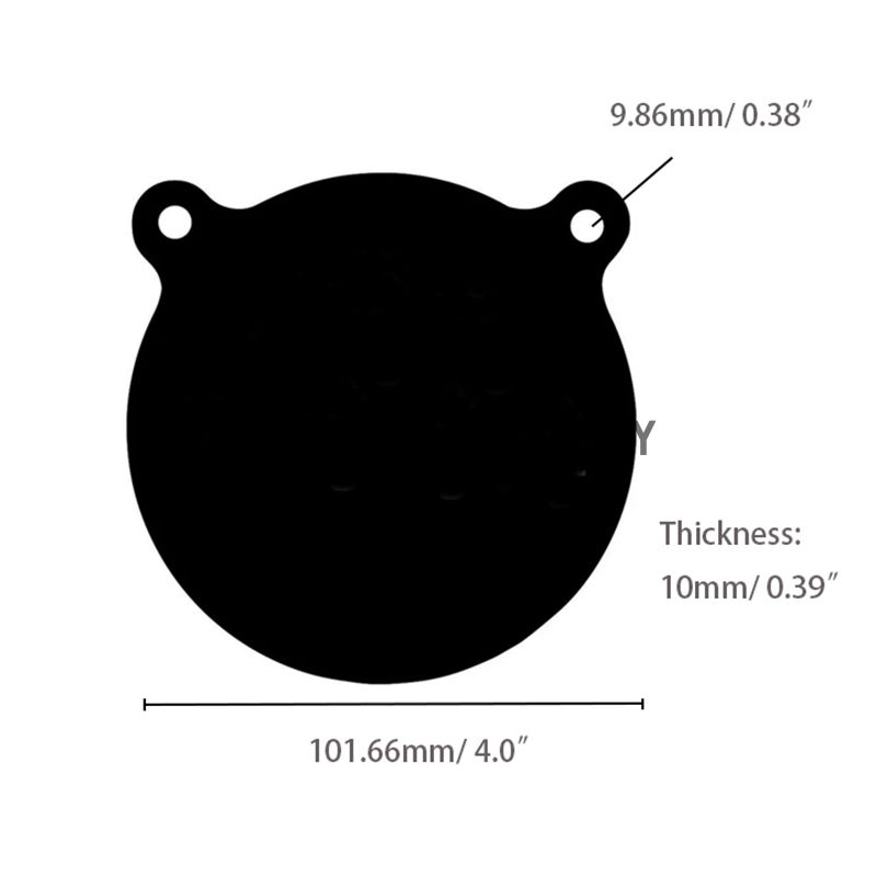 AR500 Steel Target Gong(图1)